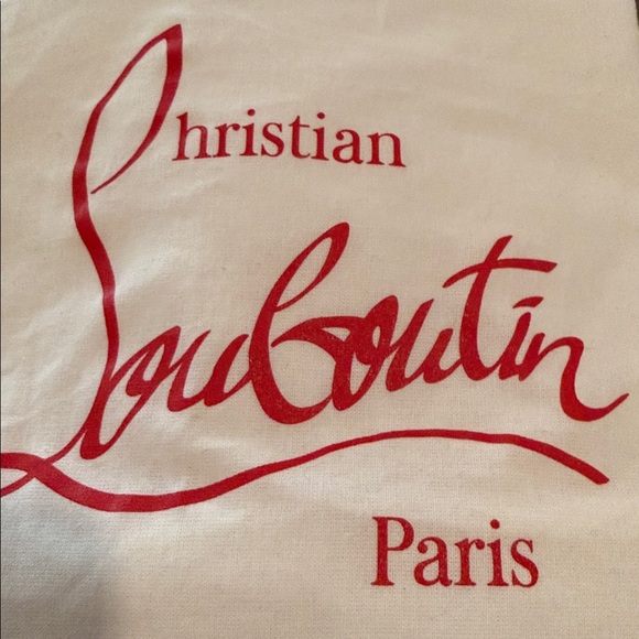 NWT Louboutin Cabachic Crepe Satin Pony Kitty Calf Leopard Print Luxury Tote. - Picture 8 of 8